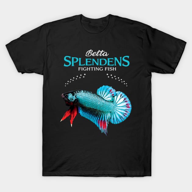 Betta Splendens T-Shirt by KewaleeTee